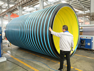 Línea de extrusión de tubos en espiral LSWP-2400PE 