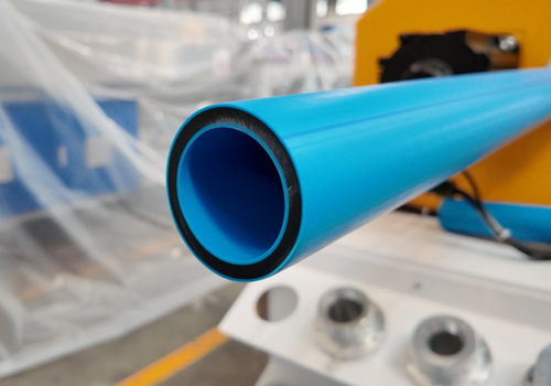 LSP-63 HDPE L&iacute;nea de coextrusi&oacute;n de tubos de tres capas 