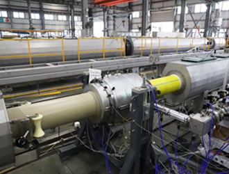 LSP315 HDPE 4 capas de la línea de tuberías de coextrusión 