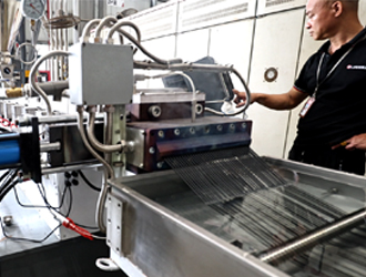 LSZL 75 Línea de extrusión de pelletización compuesta paralela doble 
