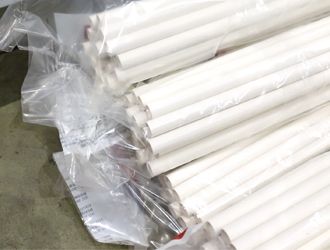 LSDP 63 PVC doble línea de extrusión de tubos w / embalaje en línea 