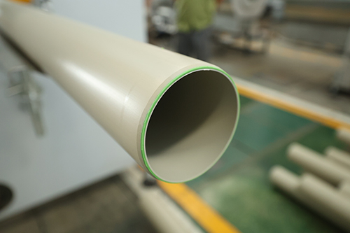 LSP-160 PPH Línea de tuberías de suelo de coextrusión de 3 capas 