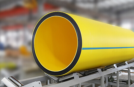LSP-1200HDPE Línea de tuberías de coextrusión de tres capas 